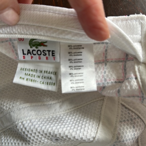 NWOT Lacoste golf hat - Picture 3 of 6